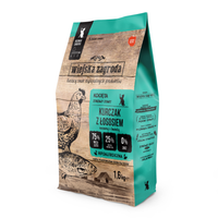 Wiejska Zagroda - Karma sucha - Kurczak z łososiem dla kociąt 1,6 kg