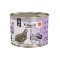 Wiejska Zagroda - Karma Monobiałkowa - Przepiórka dla dorosłych kotów 200 g