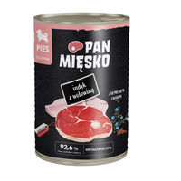Pan Mięsko - Indyk z wołowiną dla szczeniąt 400 g