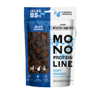 Wiejska Zagroda - Przysmaki monoproteinowe miękkie z jelenia dla dorosłych psów 115 g