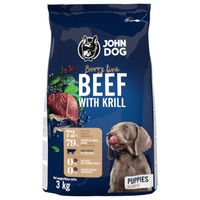 John Dog - Karma sucha Berry Line Wołowina z krylem dla szczeniąt 3kg