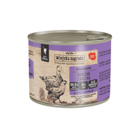 Wiejska Zagroda - Karma mokra pełnoporcjowa - Kurczak z kaczką dla dorosłych kotów 200 g