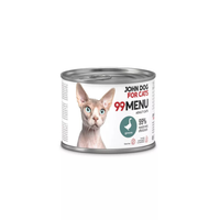 John Dog for Cats - Karma mokra 99 Menu - Gęś dla dorosłych kotów 200 g