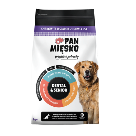 Pan Mięsko - Specjalne Potrzeby – Dental & Senior 9 kg