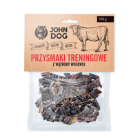 John Dog - Przysmaki treningowe dla psa z wątroby wołowej 100 g