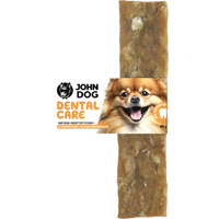 John Dog - Gryzak dentystyczny Dental Care z krewetkami  12 cm (35 g)