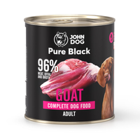John Dog - Karma mokra  - Pure Black Kozina dla dorosłych psów 800g