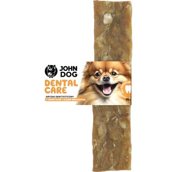 John Dog - Gryzak dentystyczny Dental Care z krewetkami  12 cm (35 g)