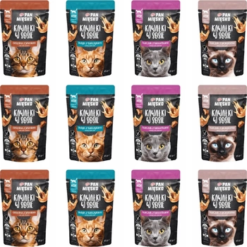 Do poprawy - Pan Mięsko – Kawałki w sosie – Indyk z tuńczykiem d